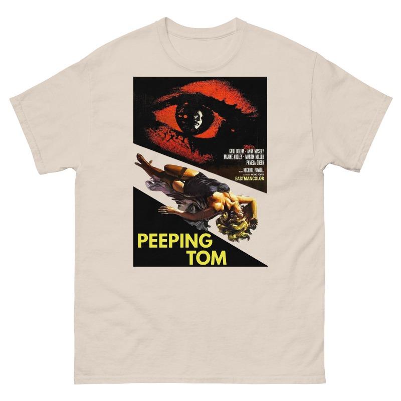 Voyeur T-shirt Retro Men s T-shirt Summer Y2K Cotton Casual Fashion Unisex T-shirt S