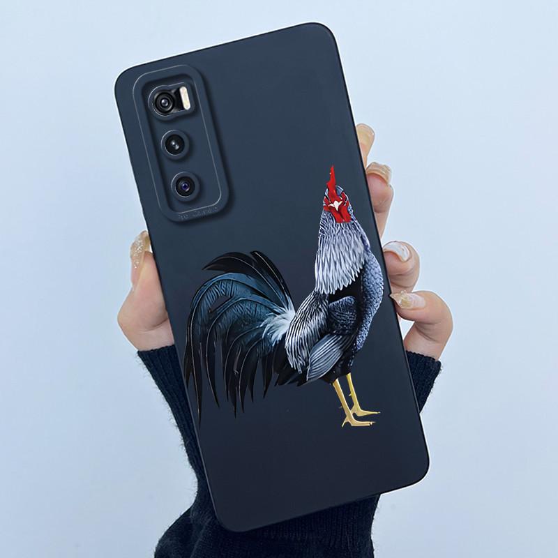 For Vivo V20 SE / Vivo Y70 Cases V2022 V2023 Soft Silicone Phone Case Sweet Printing Cartoon Protective Shell Painted Back Cover
