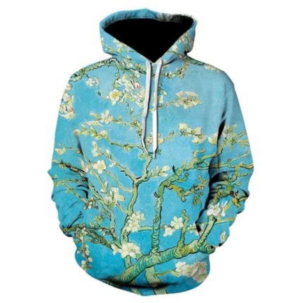 Autumn New Casual and Stylish 3D Digital Printed Men's Hooded Hoodie Factory Direct Sales Casual Hoodie