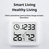 Temperature Humidity Meter Clock Temperature Format And Celsius For Home Office