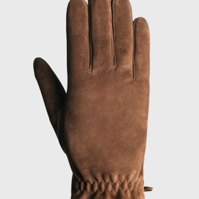 SARTOR Willy Touch Wildlederhandschuhe Kamel