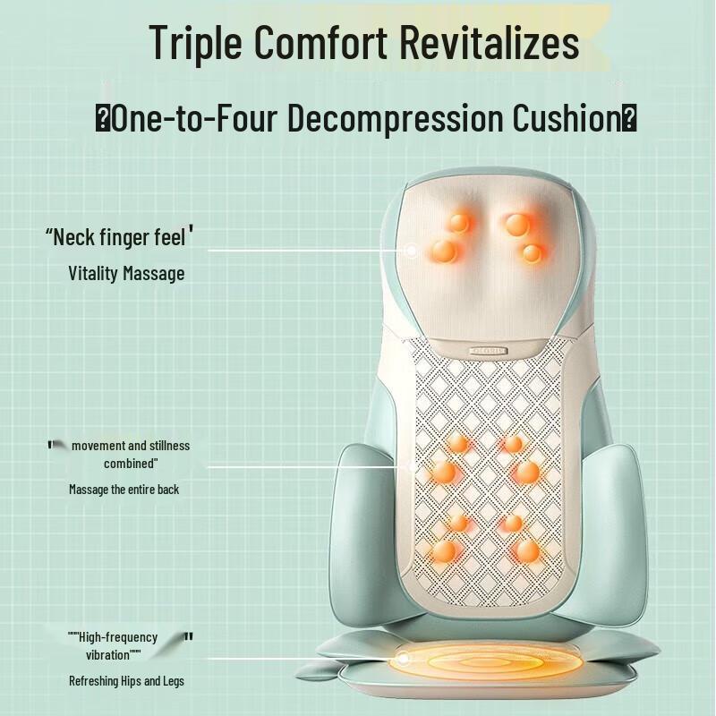 

CLORIS Full Body Neck & Back Massage Cushion