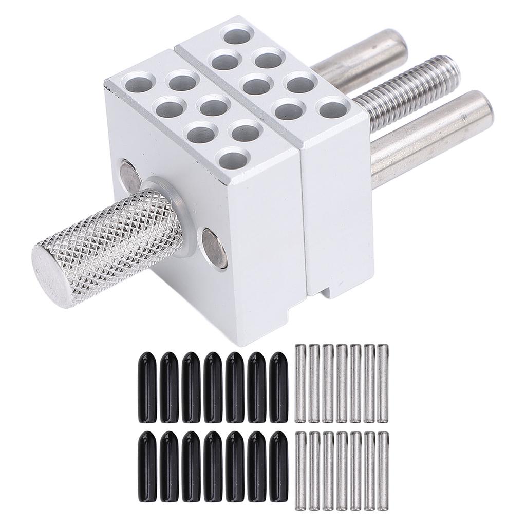 Mini Vise Clamp High Accuracy Adjustable 30mm Maximum Clamping Dia Metal Handy for Jewelry Making