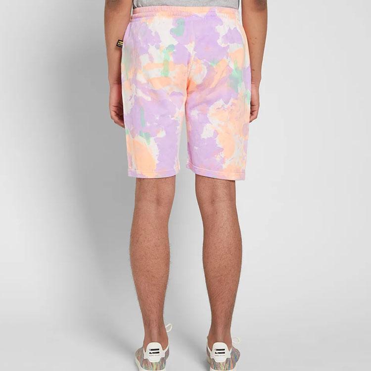 Adidas Originals Trefoil Gradient Casual High-Waisted Drawstring Straight-Leg Shorts Men Bottoms Multicolor CW9417