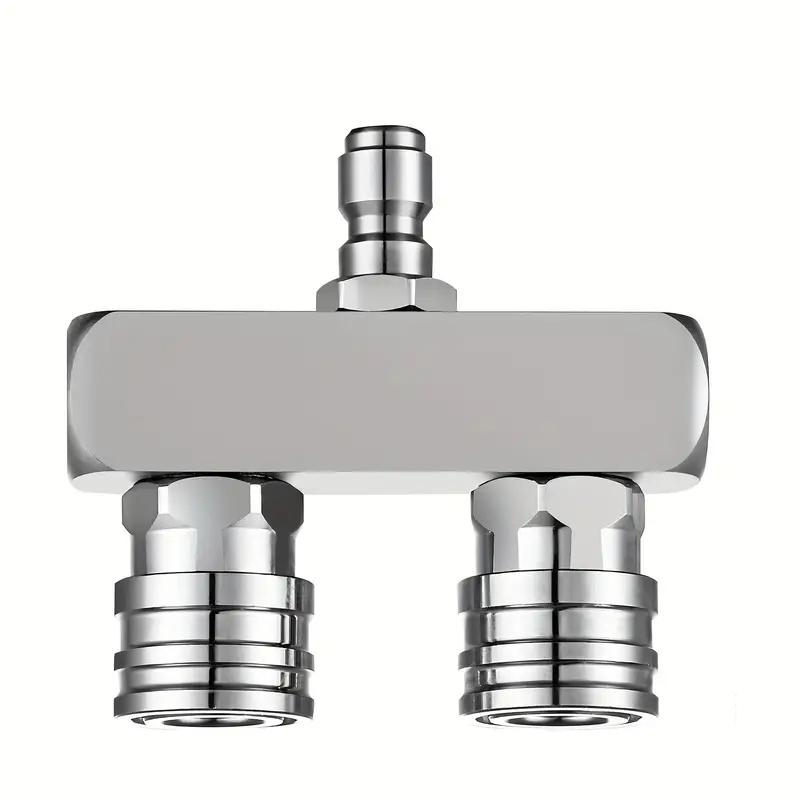 

High-Pressure Washer Dual Nozzle Extension Bar, Car Wash Gun Nozzle, Suitable for Vehicles, Roads, Yard Cleaning