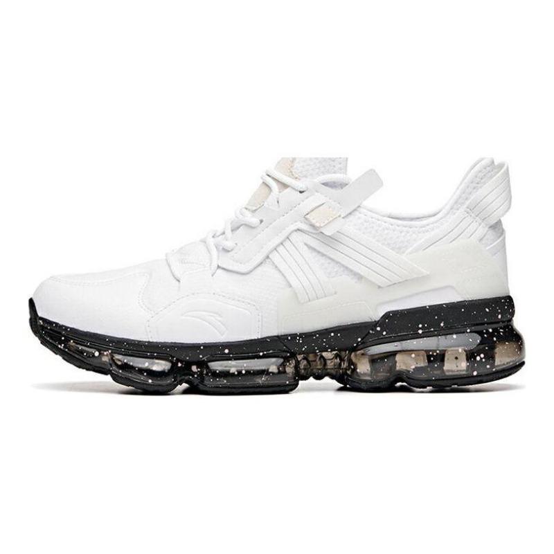 Anta Men Full Palm Air Cushion Mesh Running Shoes White 912035556-12 41
