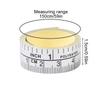 1Roll Measurement Tools Double Scale Sewing Machines Sticker Soft Sewing Table Measuring Flexible Ruler Self Adhesive DIY 150CM