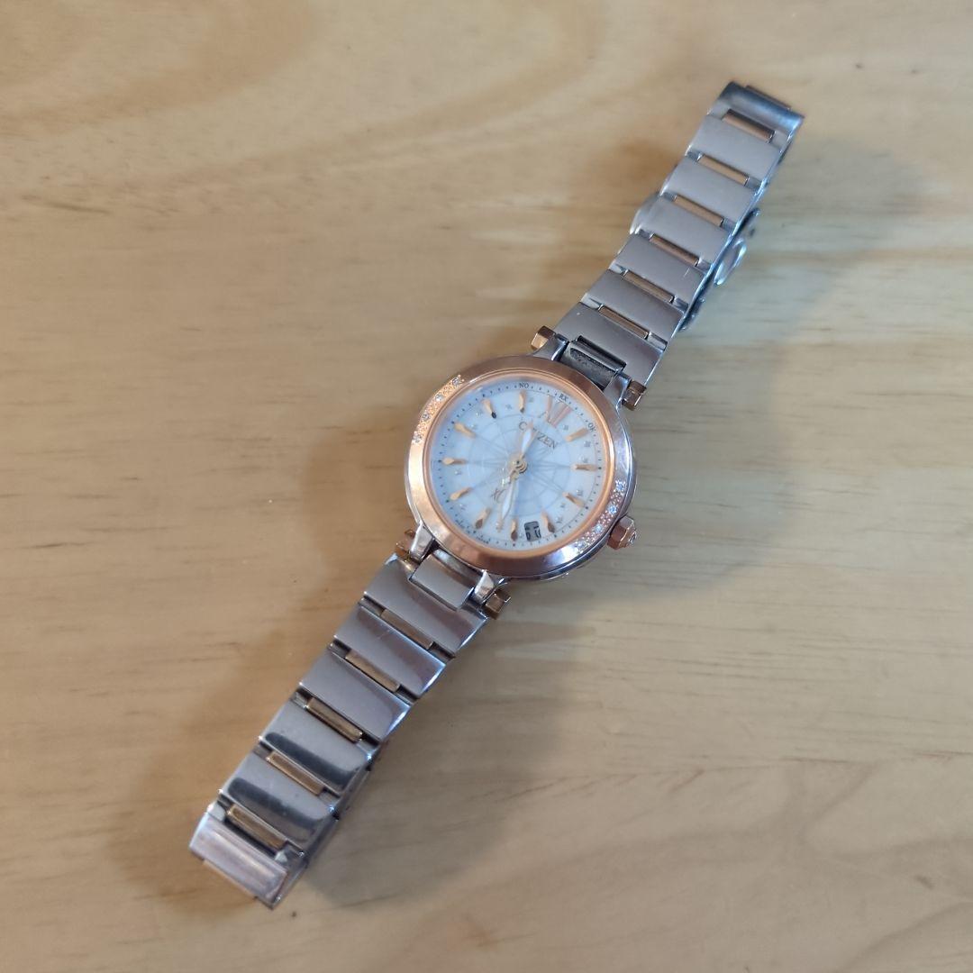 Citizen Eco-Drive Watch Silver/Rose Gold