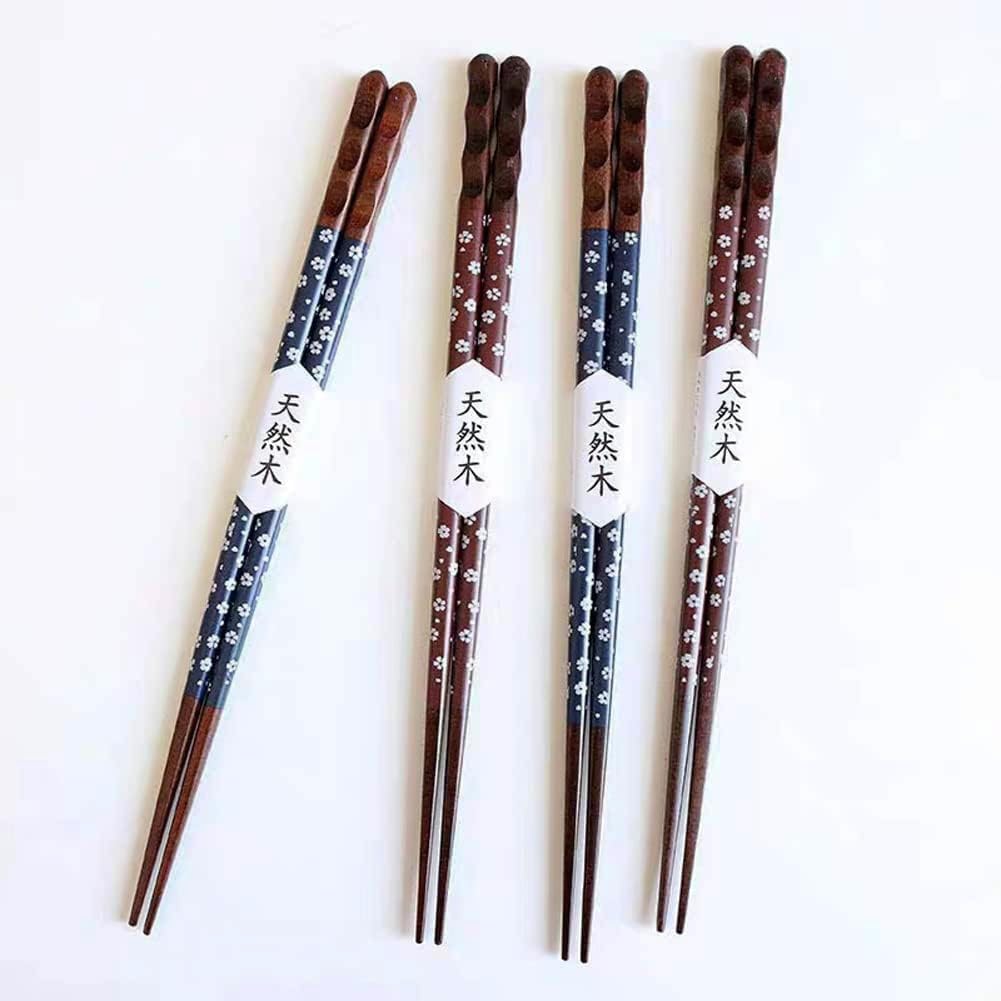 KXLCGYK Set of Two Wooden 23cm Total Japanese Not Dishwasher Perfect for Wedding and Other Chopsticks, Pairs, Chopsticks, Couple's Set, Length, Style,