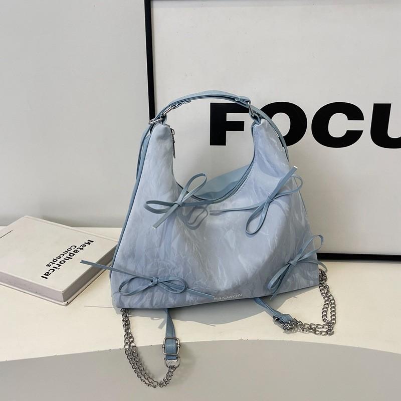 Stylish Minimalist Tote Bag New Spring Summer Collection Fashionable Bow Design