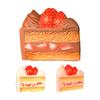 Strawberry Cake Squeeze Toy Soft Slow Rebound Simulated Food Toy Portable Stress Relief Pinch And Squeeze Relaxation Toy