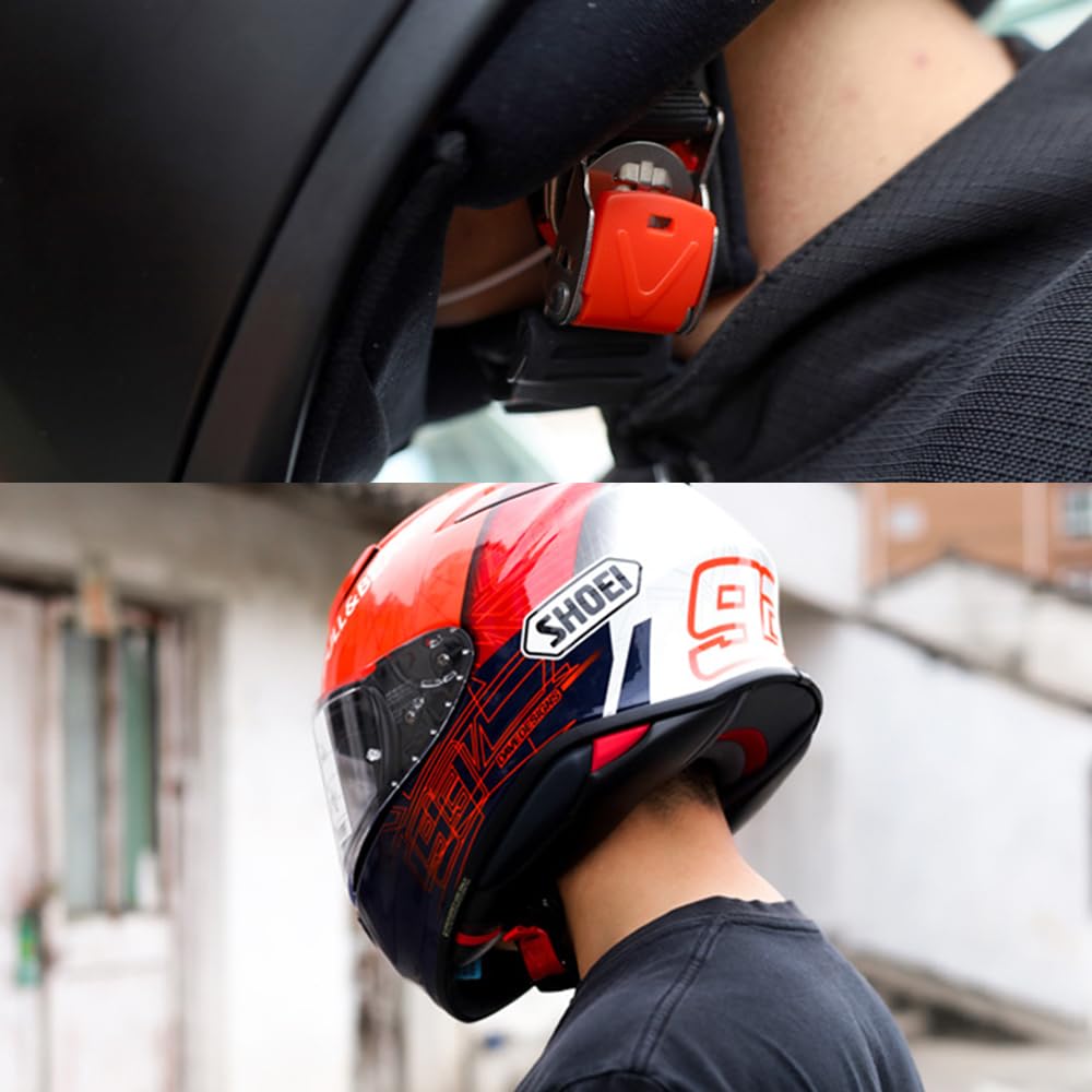 QUANTALY Quick 25mm Width Release Buckle Kit for Motorcycle Helmet