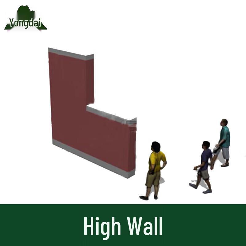 Yongdai High Wall Obstacle Course Training Equipment