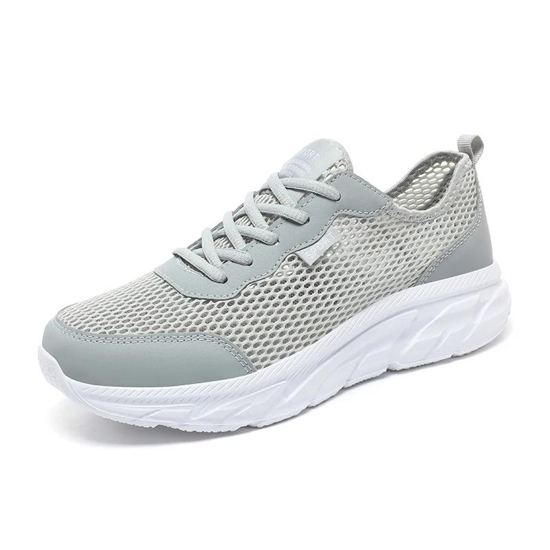 Sneakers Men 2024 Summer Mesh Breathable Lightweight Comfortable Summer Outdoor Walking Shoes Mens Running Sports Shoes Male