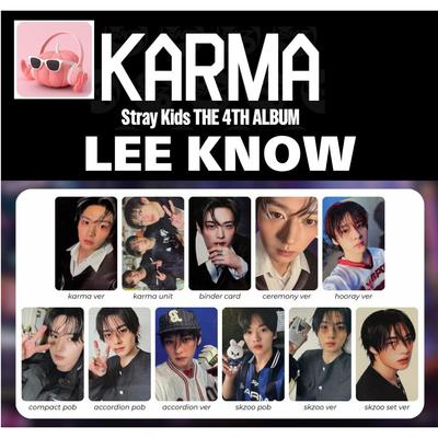 Stray Kids LEE KNOW KARMA ALBUM ΦΩΤΟΚΑΡΤΑ ΕΠΙΣΗΜΗ