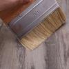 Natural Bristle Brush Wide Flat Chalk and Wax Paint Brush DIY Painting and Waxing Tool for Home Decor, Wood Projects