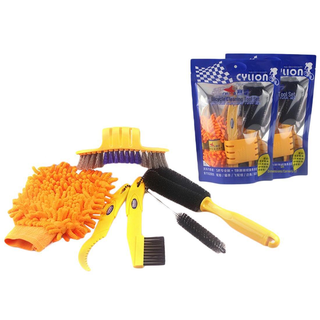 Набор для чистки цепи и щеток для горного велосипеда