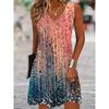 Abito a gilet casual alla moda da donna codificato