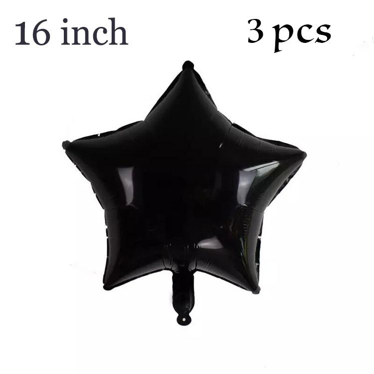 40 Inch Black Figure Foil Number Balloon Anniversary Birthday Party Decoration Adult Bridal Shower Digital Ballon Kids Globo