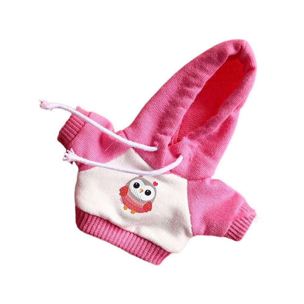 10 Styles Handmade Hoodies Cute Fashion Clothes Sweatshirt Outfits  for 10cm Cotton Dolls
