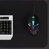 Latest high-quality ergonomic gaming mouse, suitable for desktop and laptop computers, 4-button USB RGB backlit mouse