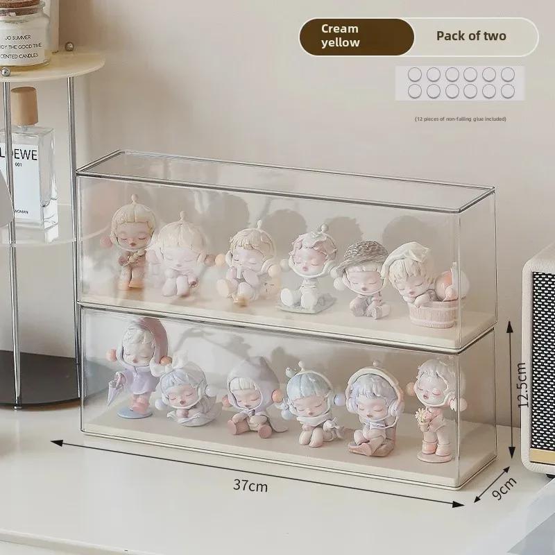 Acrylic Dustproof Display Stand for Figures and Lego by Bubble Mart