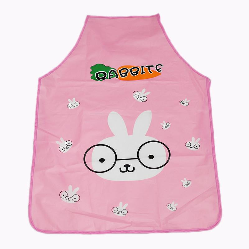 Rabbit Panda Half Body Apron Kitchen Oil Proof Water Stain Resistant Sleeveless