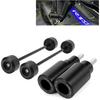 Fit for Yamahaa YZF R1 R1M MT10 MT-10 SP Frame Slider Crash Motorcycle Wheel Fork Axle Slider Engine Crash Pad(2pcs Axle Slider)
