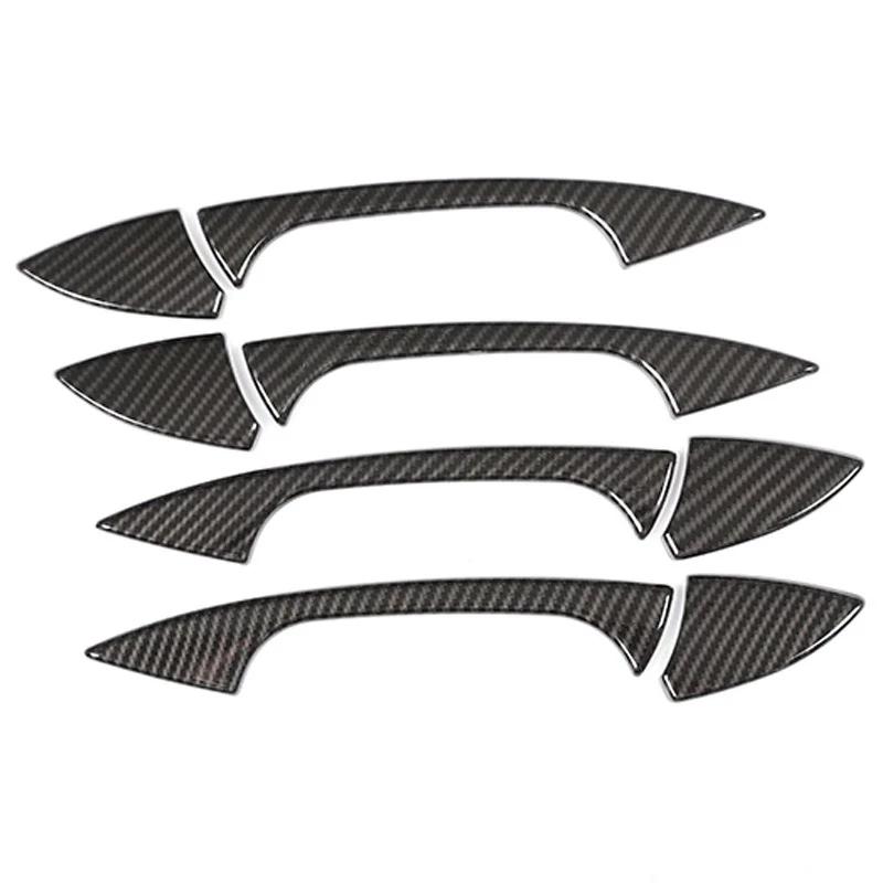 Biltillbehör Yttre Dörrhandtag Skålskydd Trim För Mercedes Benz A B C E Klass W176 W246 W204 W212 GLK X204 ML W166 GLA X156