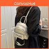 Bow Soft Texture Shoulder Bag With Inner Card Pocket For Street Fashion
