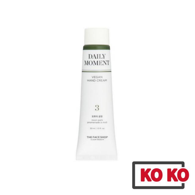 

[THE FACE SHOP] Daily Moment Веганский крем для рук 30 мл 03 Noon Park