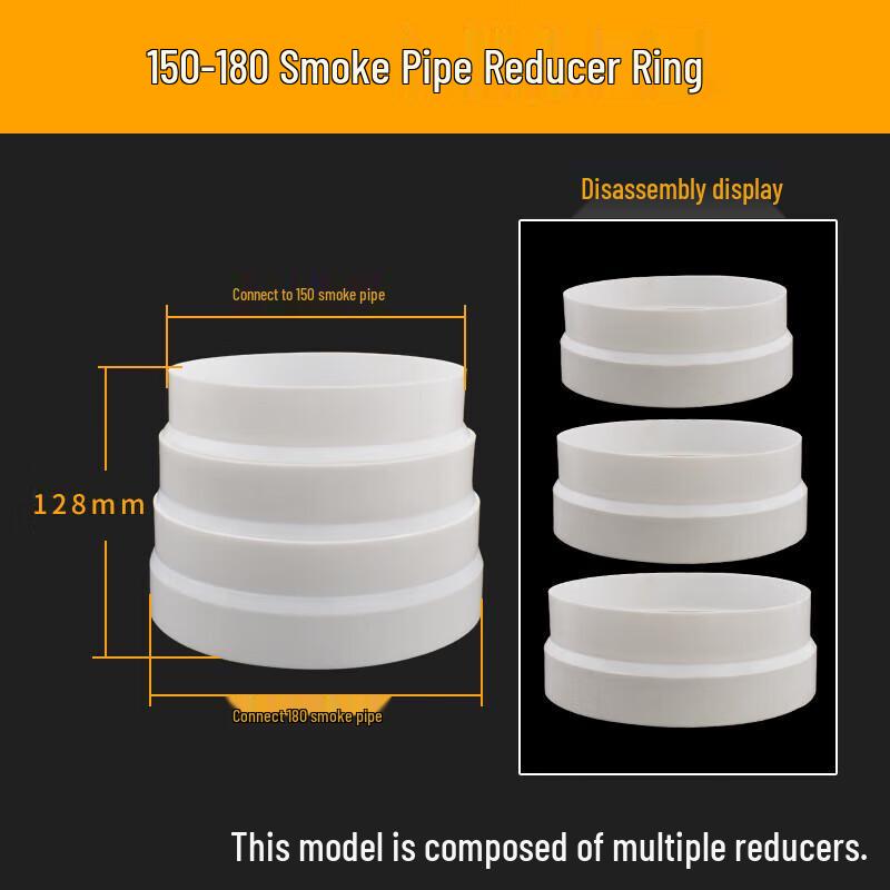 

Ledwei Range Hood Exhaust Pipe Reducer