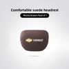 Car Logo Neck Pillow & Lumbar Support Set Breathable Headrest Cushion For Chevrolet Cruze Malibu Colorado Equinox Spark Keychain