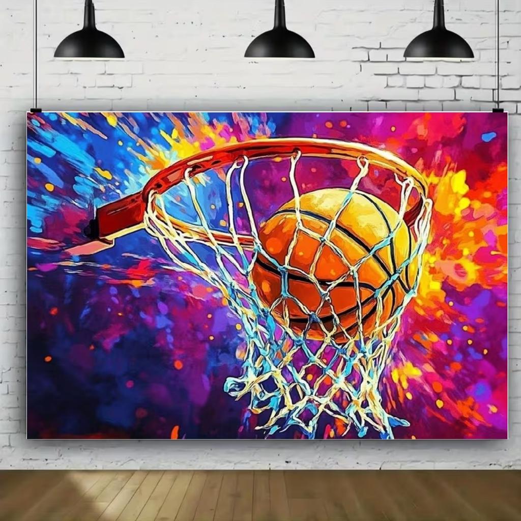 Basketball Themed Birthday Party Decorations for Boys and Girls Sports Design Photography Backdrop Banner Gifts for Kids14