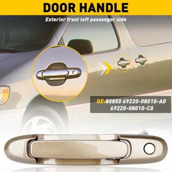 Door Handle For Exterior Side Driver Left 98-03 Front Outer Toyota