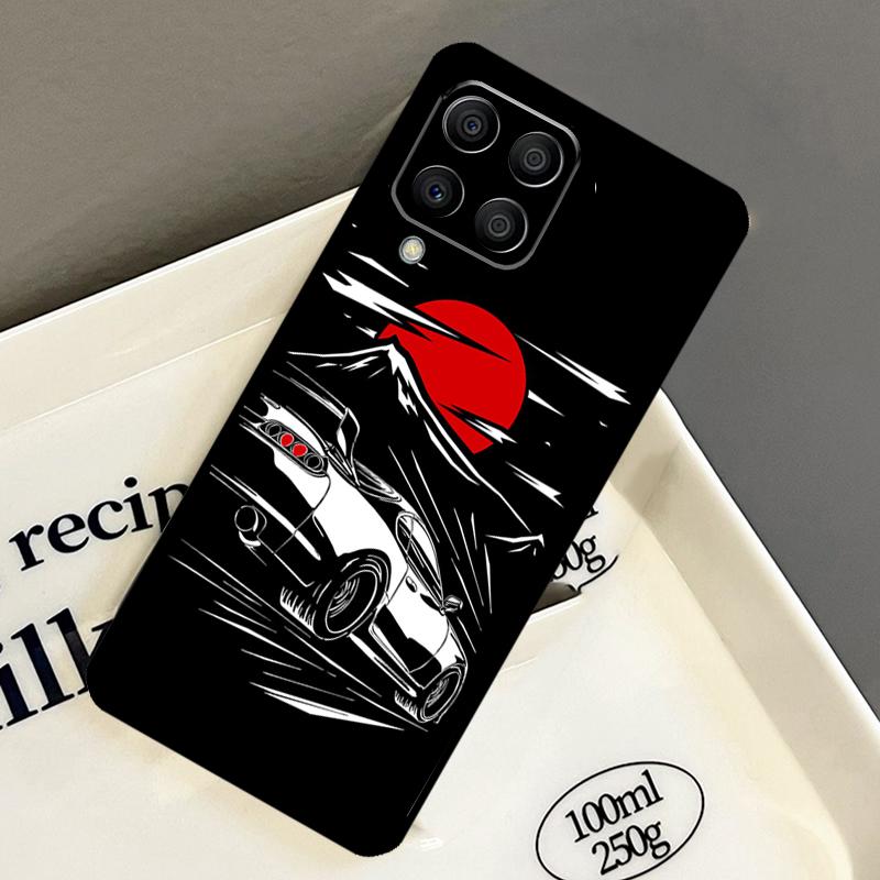 

Japan JDM Sports Cars Male Men Case For Samsung Galaxy M32 M12 M52 M15 M35 M55 M31 M56 M36 M16 M06 M13 M33 M53 M14 M34 M54 Samsung M53