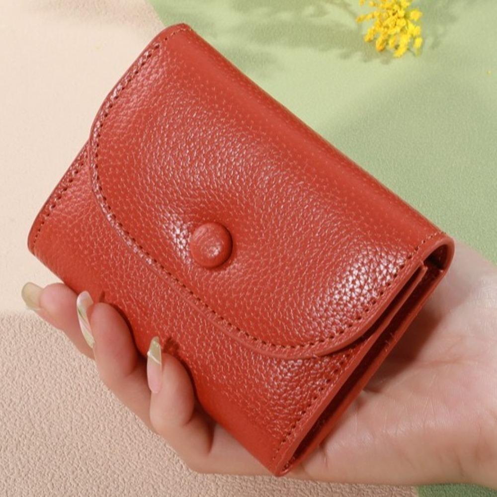 Pu Leather Women's Wallet Zipper Mini Coin Purse Unique Card Holder  Women