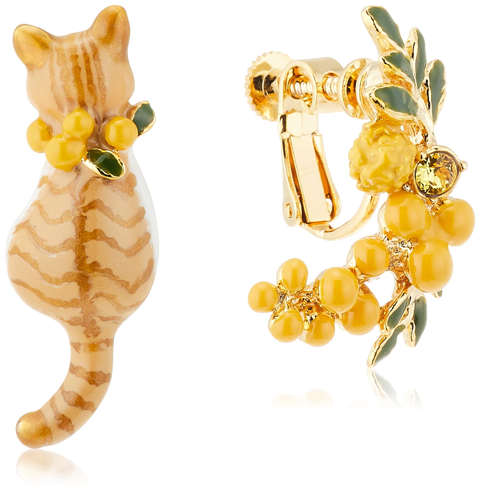 

Mimosa Cat Earrings VBRE3216 Y2 [Vendome Boutique] &