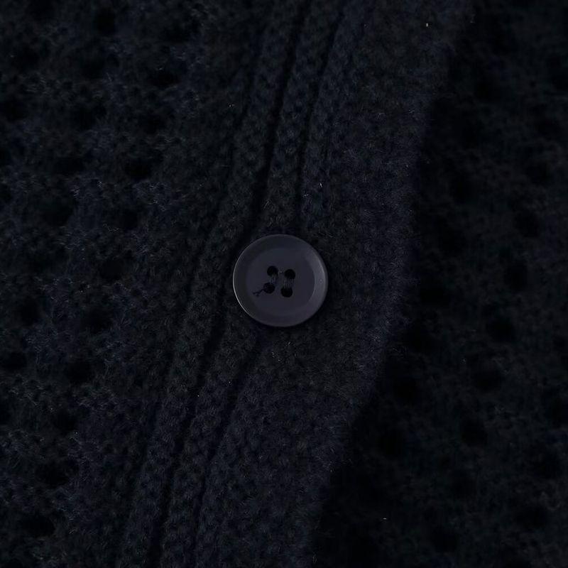 Kaslead New Women Clothes Western Style Lapel Long Sleeve Knitted Outerwear Skirt 4331004 4331005