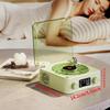 Retro Vinyl Record Player White Noise Bluetooth Turntable Speaker Portable Stereo Sleep Aid Wireless Surround Sound System