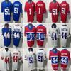 New York Giants NFL Football Jersey Embroidered Team Uniform Men Women Fall Winter Sportswear