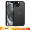 Matte Phone Case For 14 13 12 15 Pro Max Mini Luxury Soft Silicone Shockproof Case For 11 XS MAX X XR 7 8 Plus SE