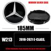 C200 E300 2026 Hot 1pcs Car Grill Emblem Star Badge Front Grill Logo For Mercedes Benz A C B V G E Class GLK GLA GL CLS ML GLC G