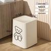 OIMG Household Kitchen & Bathroom Trash Can with Lid