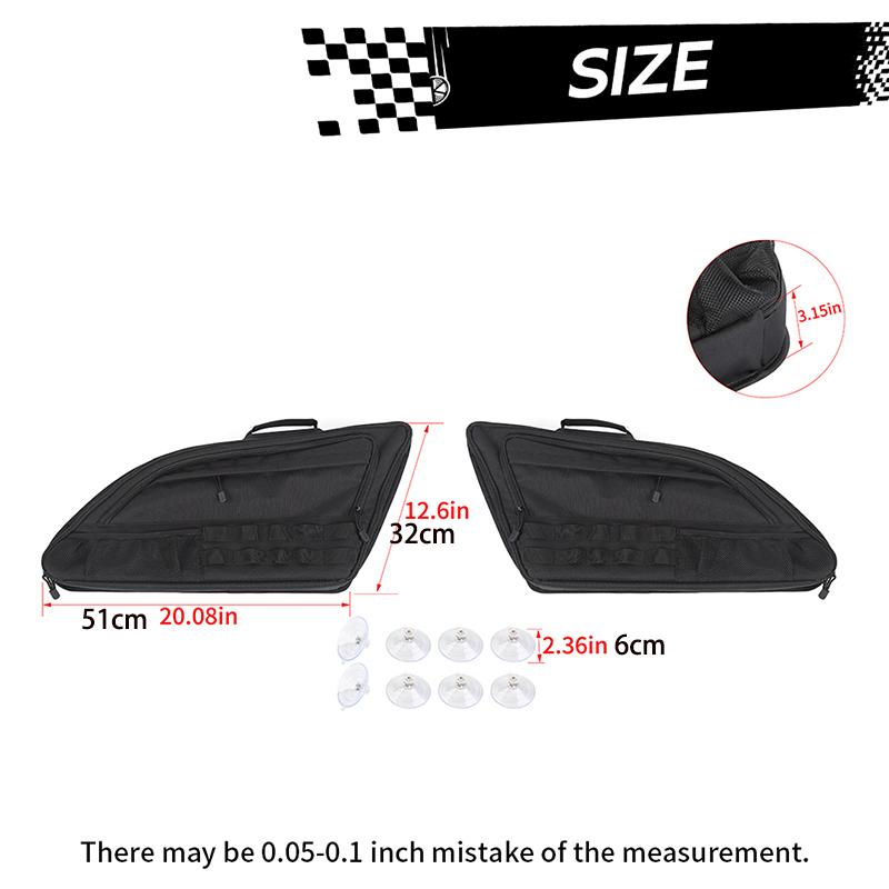 Trunk Rear Window Side Storage Bag Organizer Fit For Doge Journey 2011-2020 Stowing Tidying Car Acdcessories