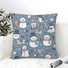 Children'S Cartoon Animal Painting Pillow Case Linen Pillow Case Sofa Home Decor Cushion Cover Cushion Cove