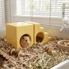 Cooling Ceramic Hamster Hideout Non-Slip Small Pet Climbing Ladder Cooling Nest Fish Tank Shelter