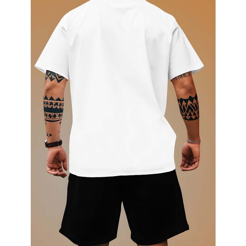 European Size Dallas Football Men's Latest Trendy Short-sleeved T-shirts Summer Fashion Print European and American Men Casual Sports Loose T-shirts