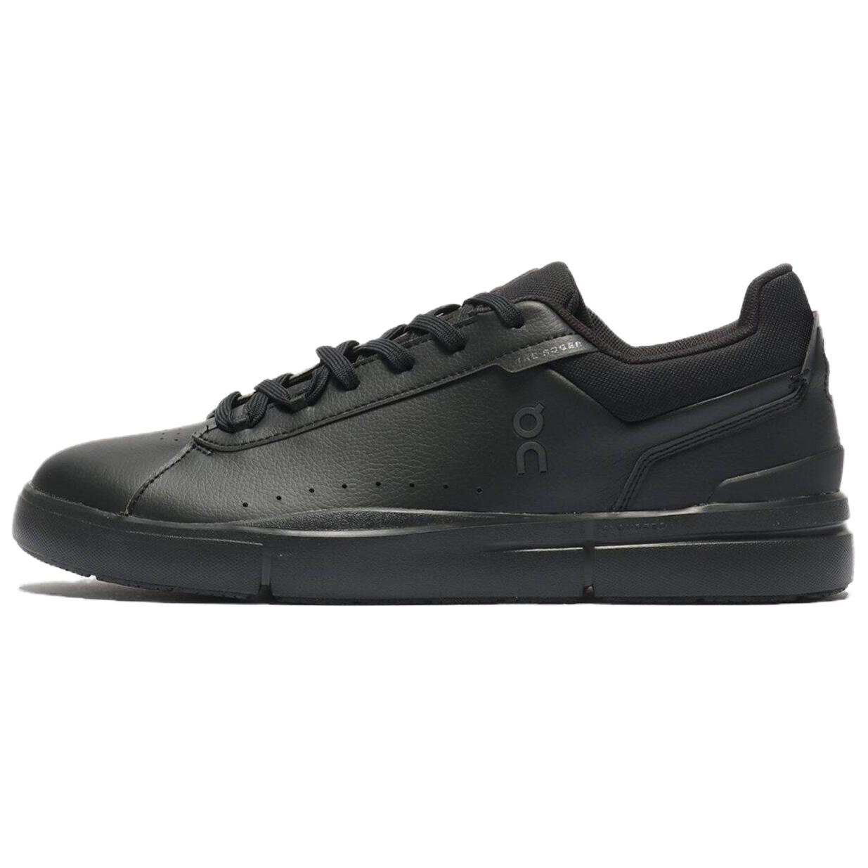 

On Roger Advantage Comfortable Soft Shock Absorpti Support Low Top Tennis Shoes Men sneakers Black 3MF30641043 40.5