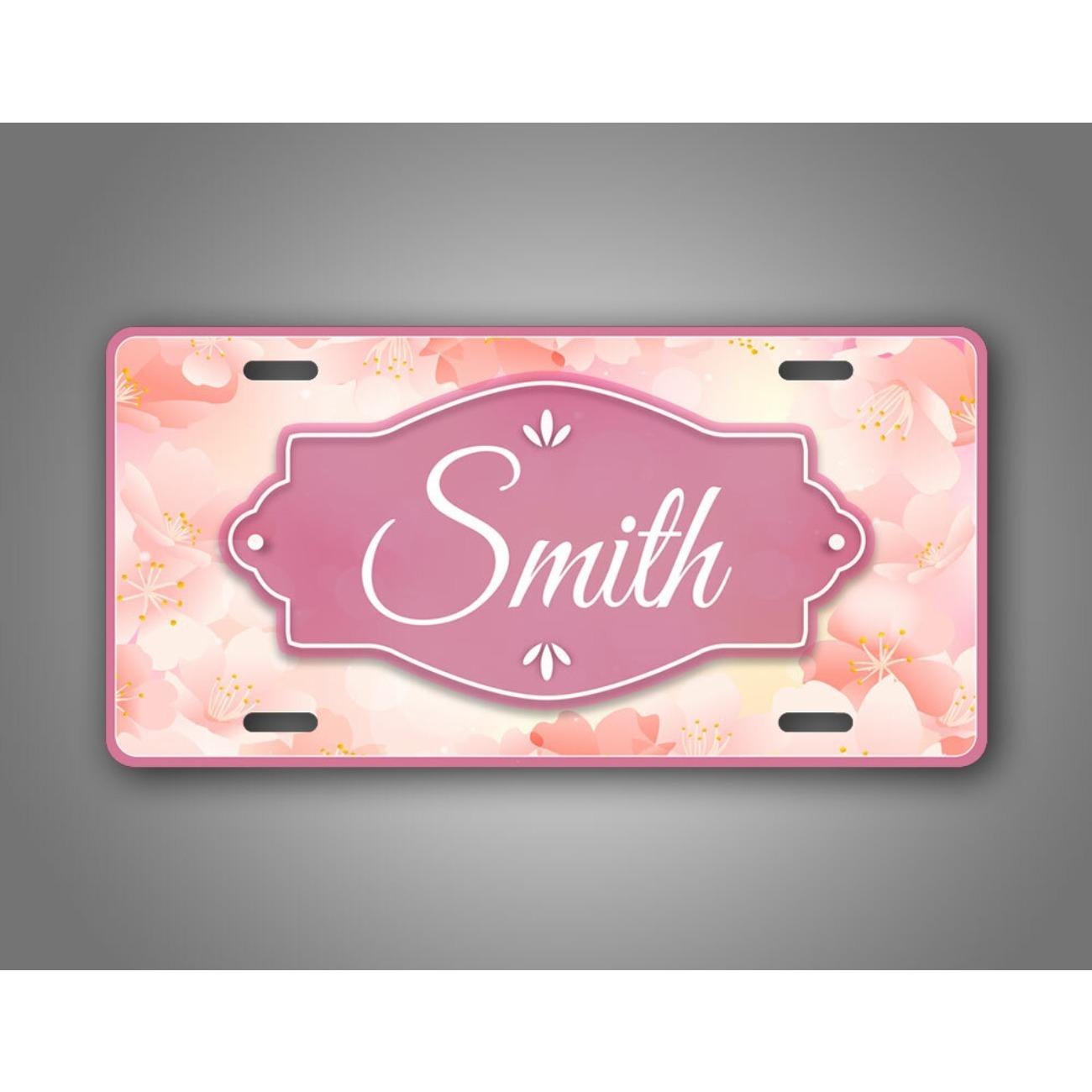 

Personalized Name Floral Metal Decor Sign Waterproof for Home Garden белый